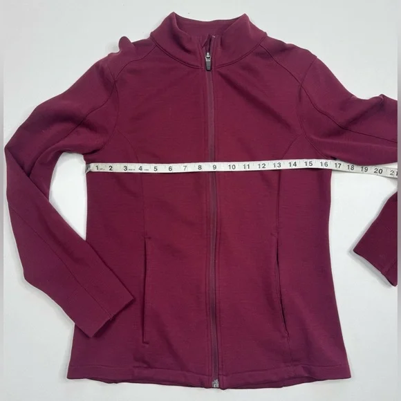 Ibex 100% Merino Wool Shak Full Zip Jacket Womens Size Small - Picture 9 of 14